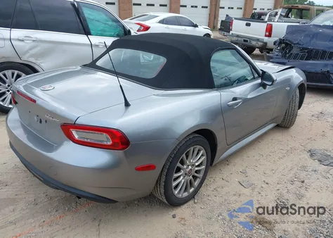 2017 Fiat 124 Spider Classica from USA, damaged, VIN JC1NFAEK5H0106845